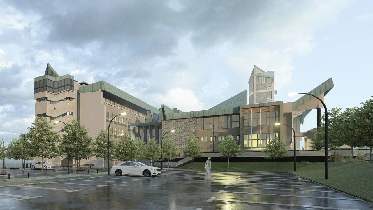 A început reabilitarea Palatului Administrativ din Baia Mare